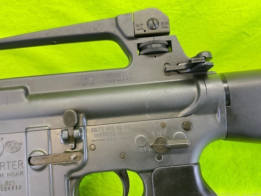 Colt AR15 H-Bar HBAR Sporter Pre Ban MASS MA OK 223 5.56 Nato M4 AR 15 -img-17