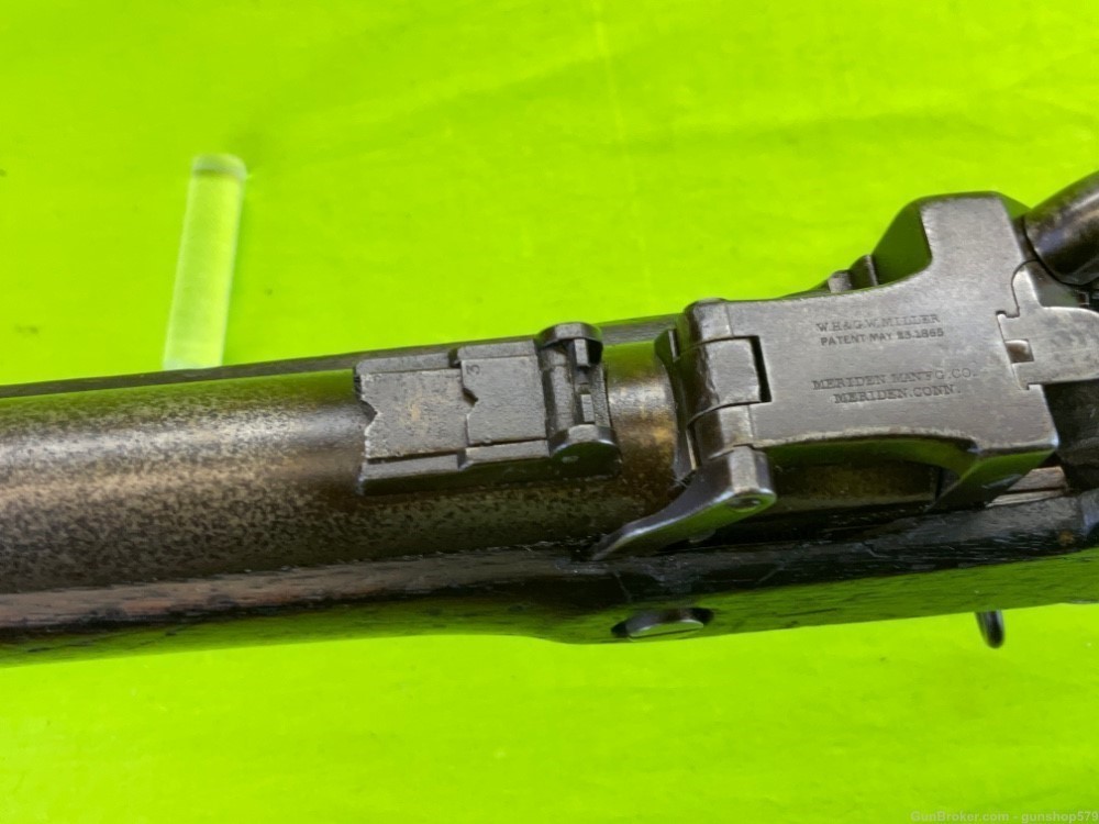 Miller Cartridge Conversion Parker Snow 1861 Rifle Musket 58 Cal Trapdoor-img-29