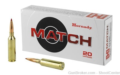 HORNADY MATCH 6.5PRC 147GR ELD 20 ROUNDS NoCCFees FAST SHIPPING-img-0