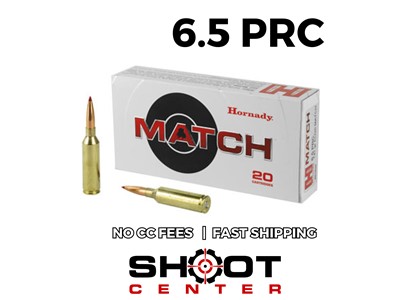 HORNADY MATCH 6.5PRC 147GR ELD 20 ROUNDS NoCCFees FAST SHIPPING