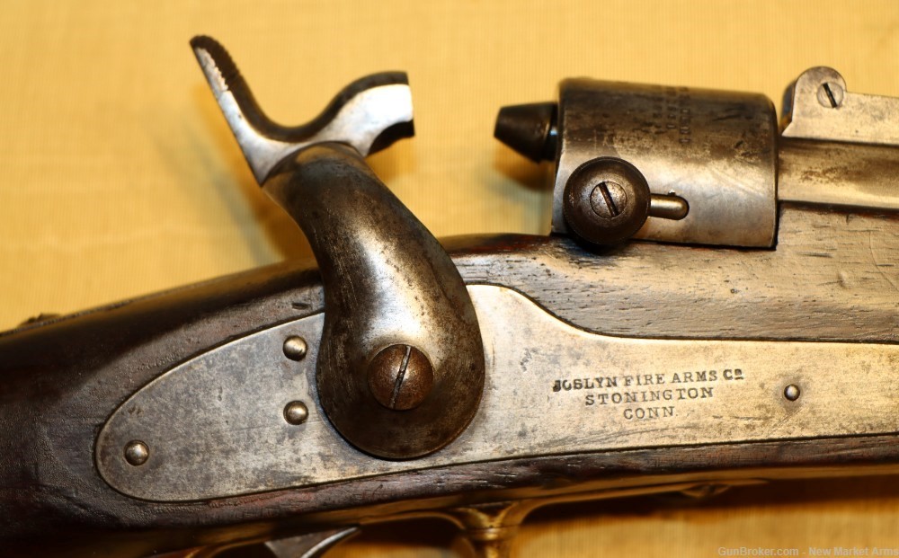Very Rare Civil War Joslyn Model 1862 Transitional Cavalry Carbine c. 1863-img-34