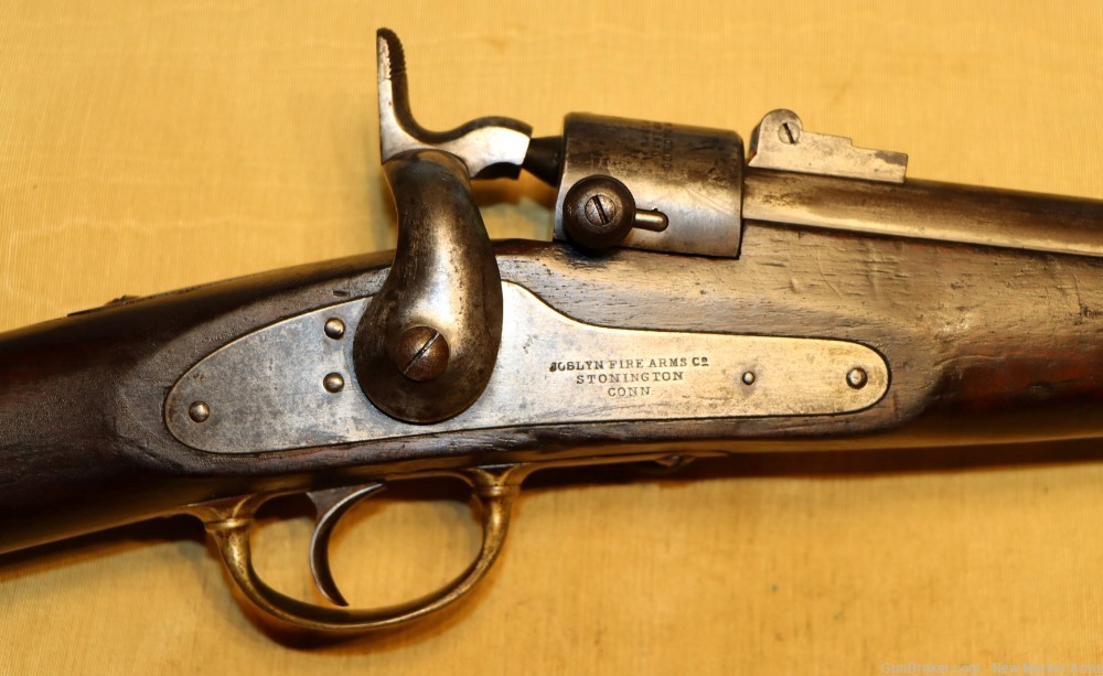 Very Rare Civil War Joslyn Model 1862 Transitional Cavalry Carbine c. 1863-img-24