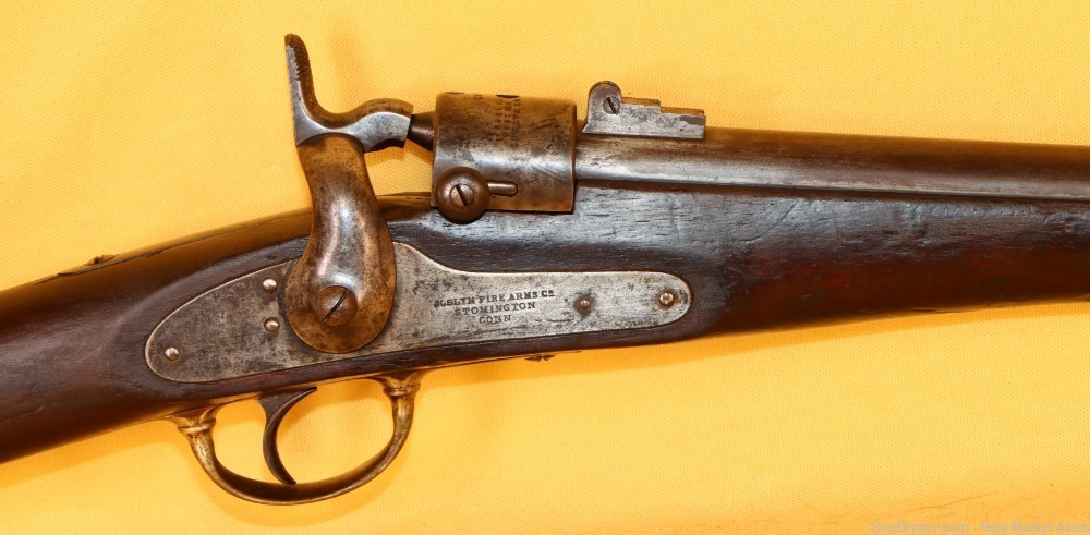 Very Rare Civil War Joslyn Model 1862 Transitional Cavalry Carbine c. 1863-img-3