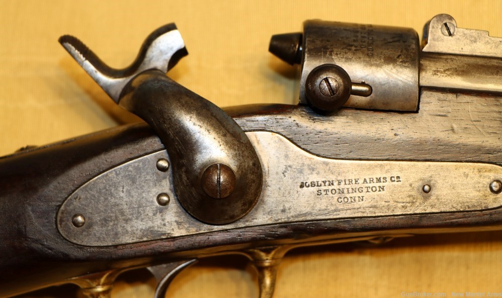 Very Rare Civil War Joslyn Model 1862 Transitional Cavalry Carbine c. 1863-img-35