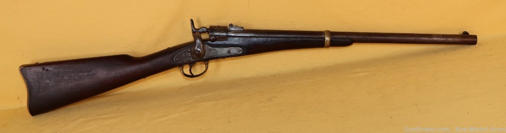 Very Rare Civil War Joslyn Model 1862 Transitional Cavalry Carbine c. 1863-img-1
