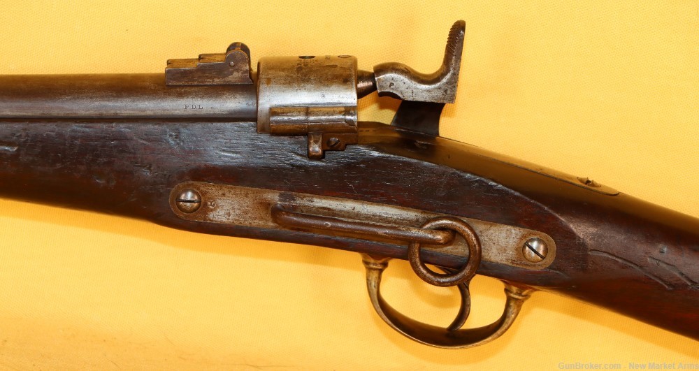 Very Rare Civil War Joslyn Model 1862 Transitional Cavalry Carbine c. 1863-img-14