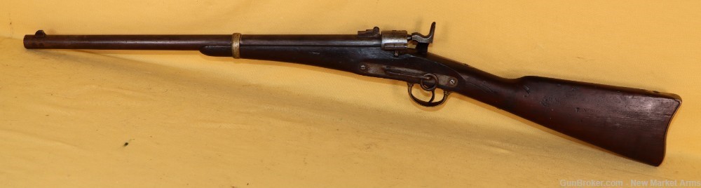 Very Rare Civil War Joslyn Model 1862 Transitional Cavalry Carbine c. 1863-img-12