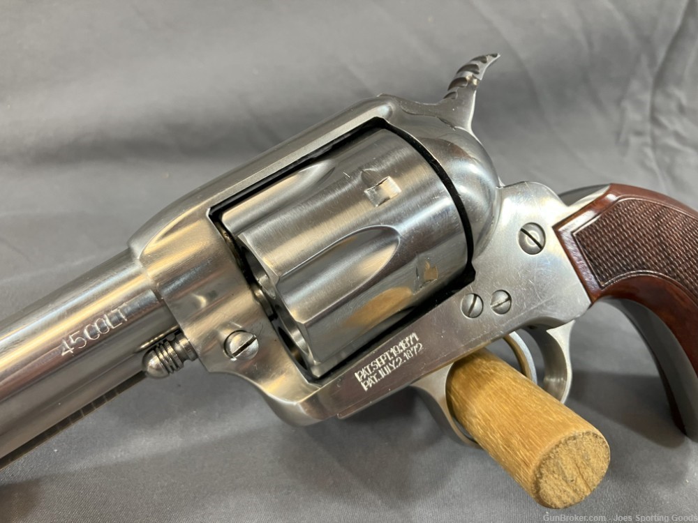 Uberti Thunderstorm MP .45 Colt Single Action Revolver w/ Wood Grips -img-4