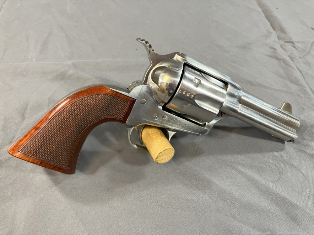 Uberti Thunderstorm MP .45 Colt Single Action Revolver w/ Wood Grips -img-3
