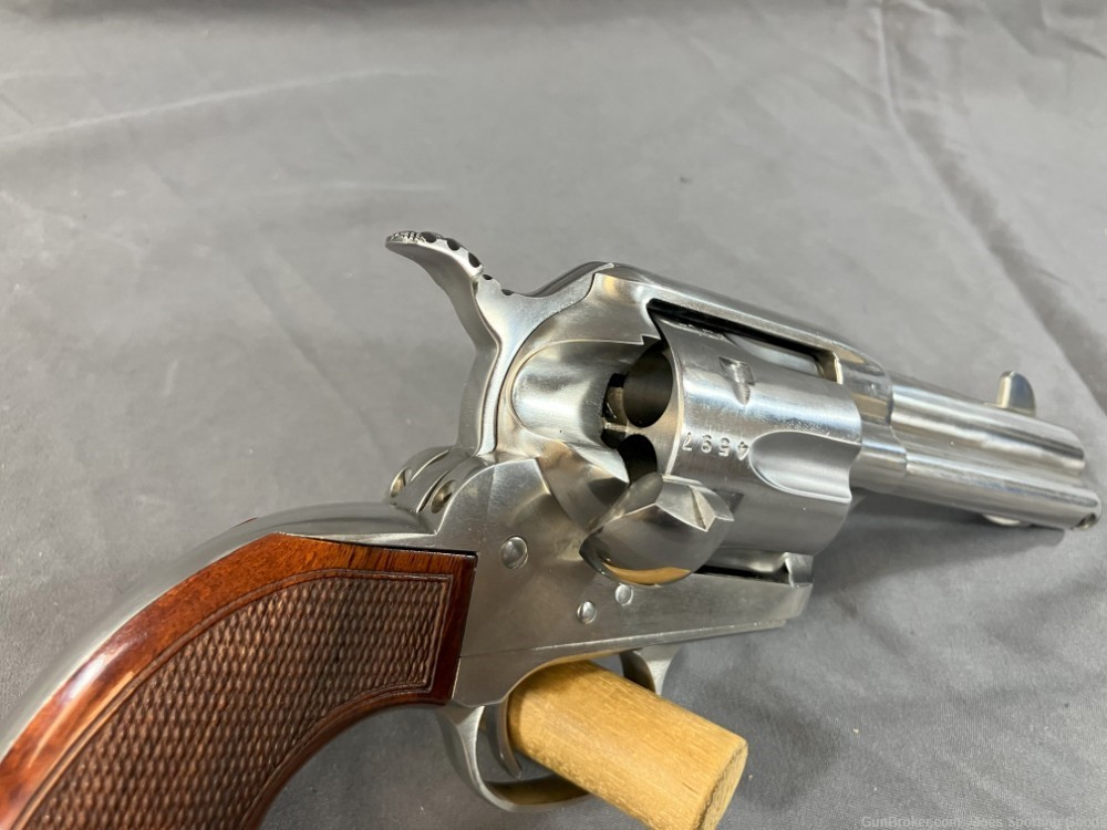 Uberti Thunderstorm MP .45 Colt Single Action Revolver w/ Wood Grips -img-7