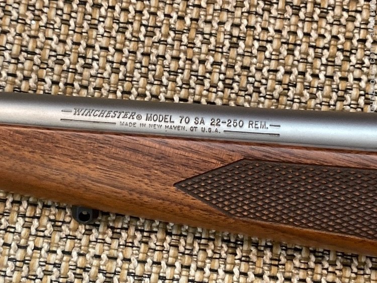 Winchester 70 Lightweight 22-250 Stainless 22-250 Remington Low Start-img-8