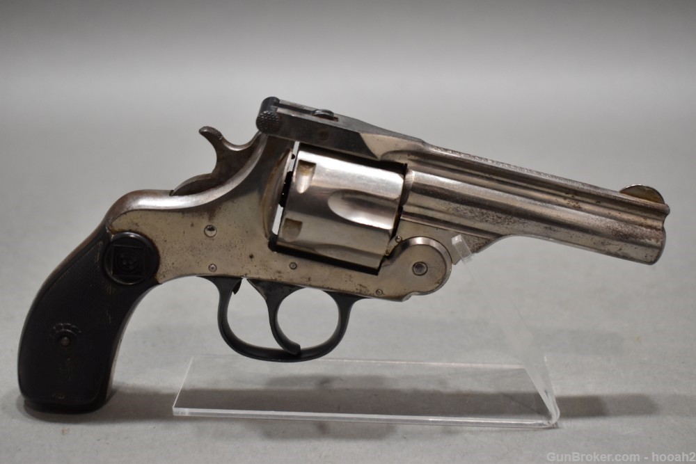 Harrington & Richardson 3rd Model Auto Ejecting Top Break Revolver 32 S&W-img-0