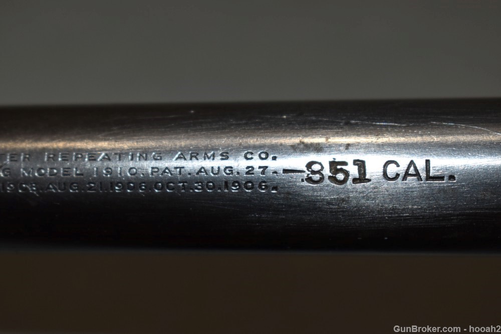 Scarce Factory Winchester Model 1907 351 SL 20" Rifle Barrel-img-17