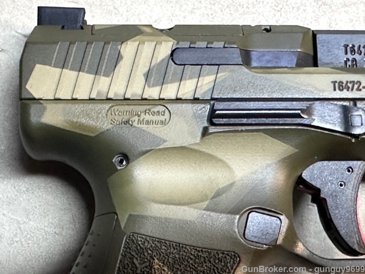 RARE No ReSeRvE Canik TP9 Elite SC 9mm 12/15+1 Splinter Green Camo Package-img-20