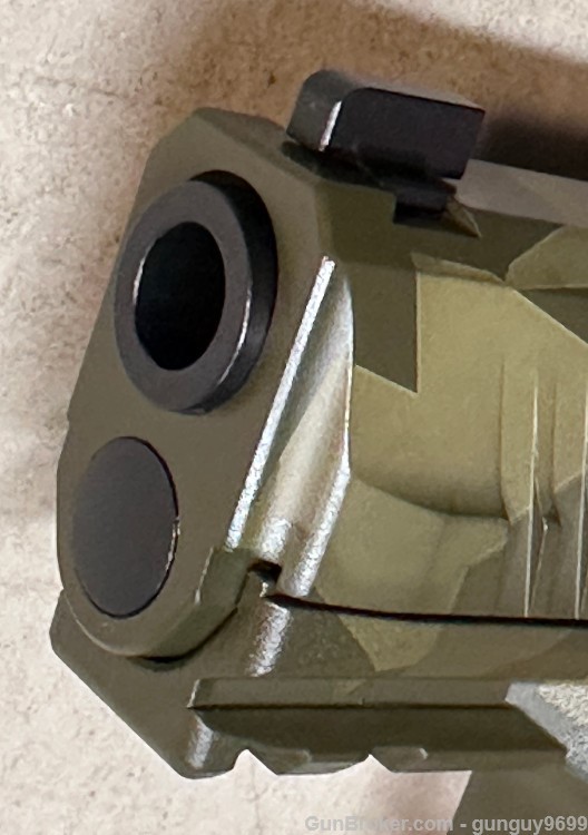 RARE No ReSeRvE Canik TP9 Elite SC 9mm 12/15+1 Splinter Green Camo Package-img-10