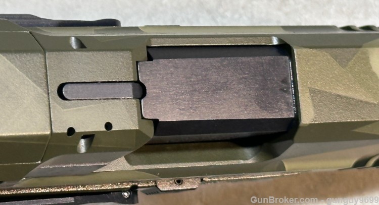 RARE No ReSeRvE Canik TP9 Elite SC 9mm 12/15+1 Splinter Green Camo Package-img-16