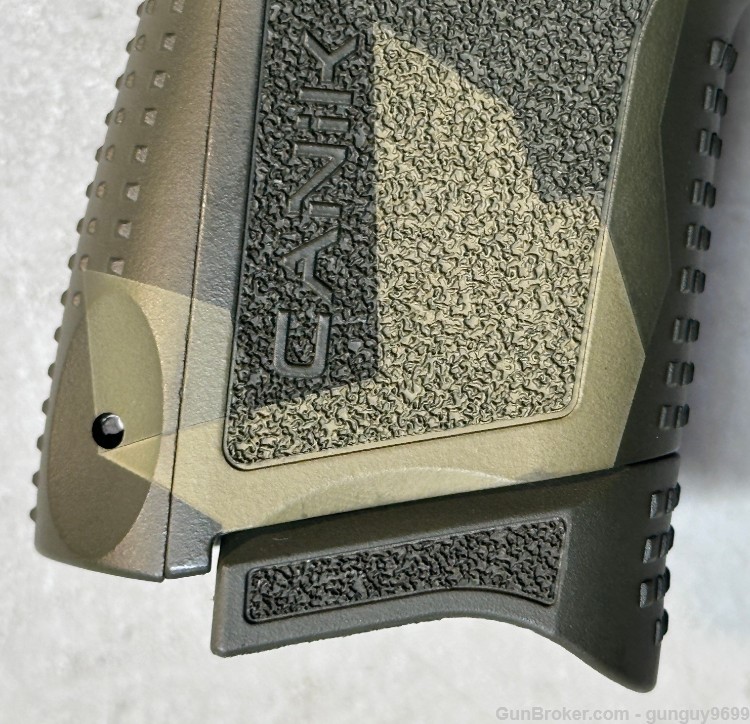 RARE No ReSeRvE Canik TP9 Elite SC 9mm 12/15+1 Splinter Green Camo Package-img-28