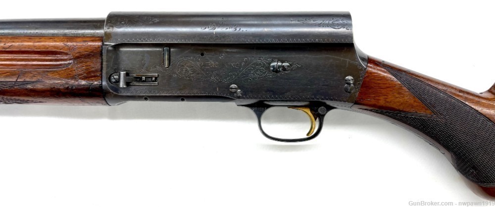Browning Light Twelve A5 12 GA Belgium 1959 Shotgun-img-8