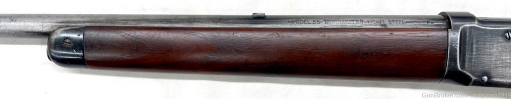Winchester Model 55 30 WCF 30-30 1929 Rare Early Solid Frame Lever Rifle -img-8