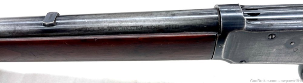 Winchester Model 55 30 WCF 30-30 1929 Rare Early Solid Frame Lever Rifle -img-19