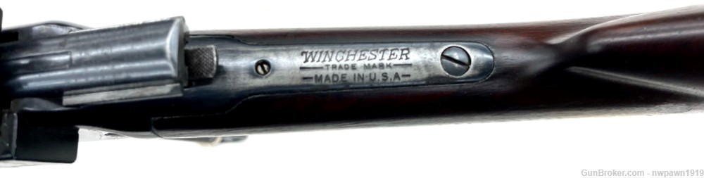 Winchester Model 55 30 WCF 30-30 1929 Rare Early Solid Frame Lever Rifle -img-13