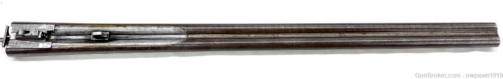 Hopkins & Allen 12 GA Double Barrel Side by Side Shotgun -img-13