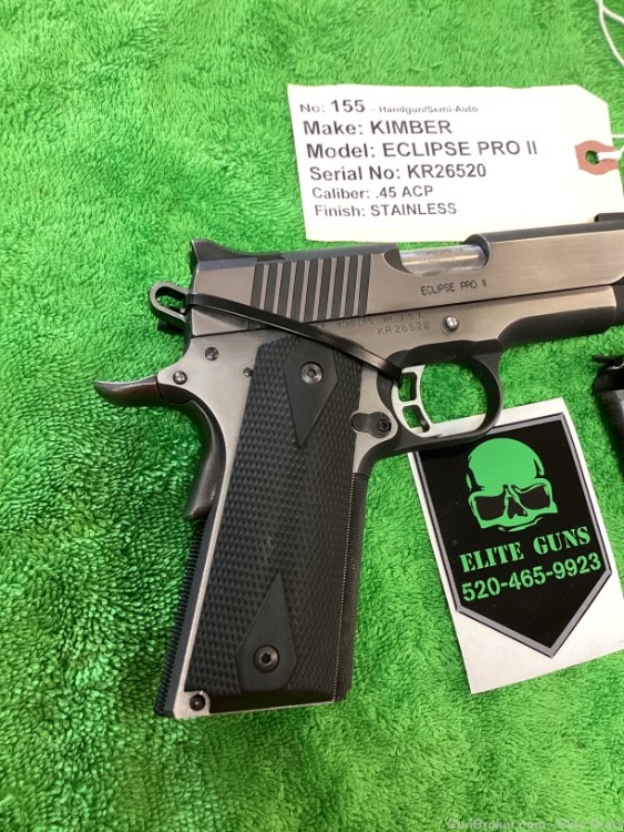 Kimber Eclipse pro 2 .45acp penny 1911 clean -img-1