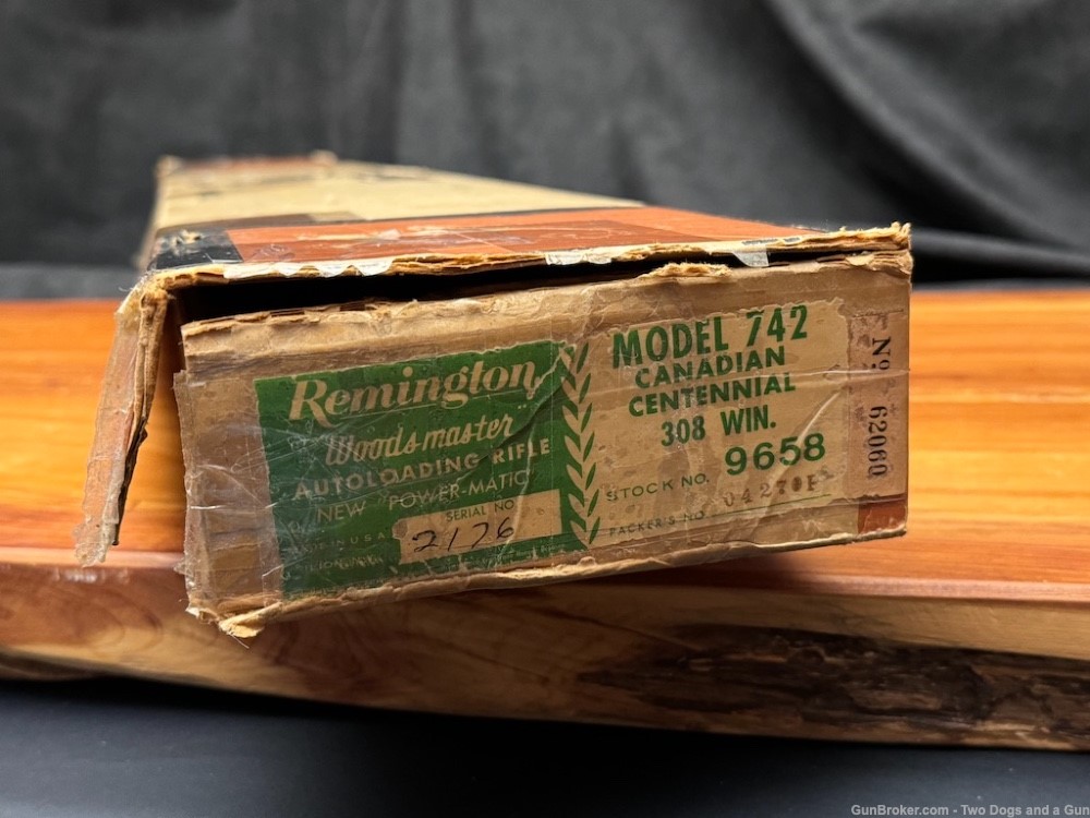 Remington 742 .308 1967 Canadian Centennial 22" Rifle IN BOX 99% Unfired?-img-55