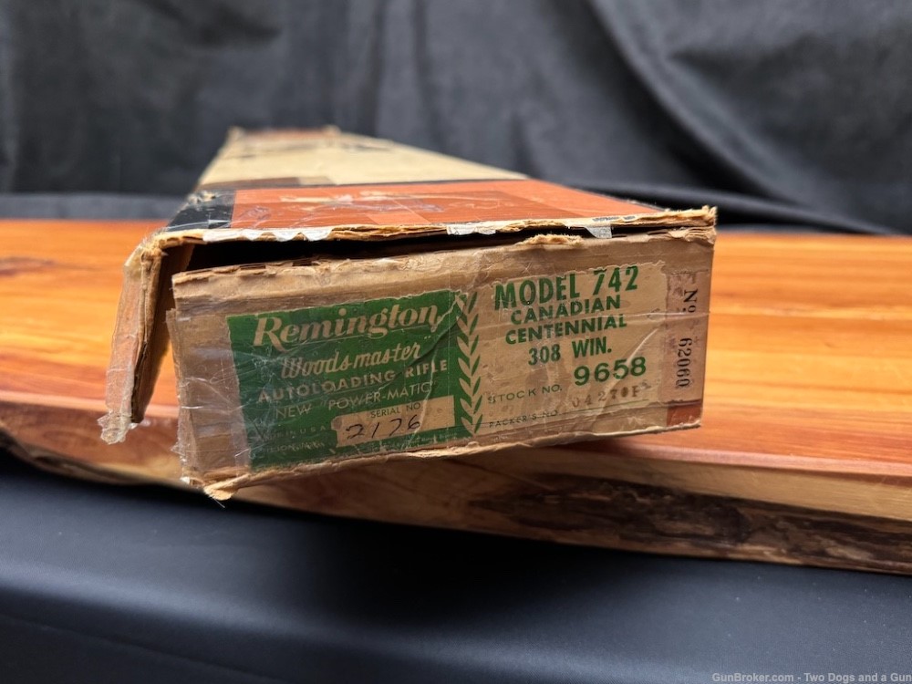 Remington 742 .308 1967 Canadian Centennial 22" Rifle IN BOX 99% Unfired?-img-54