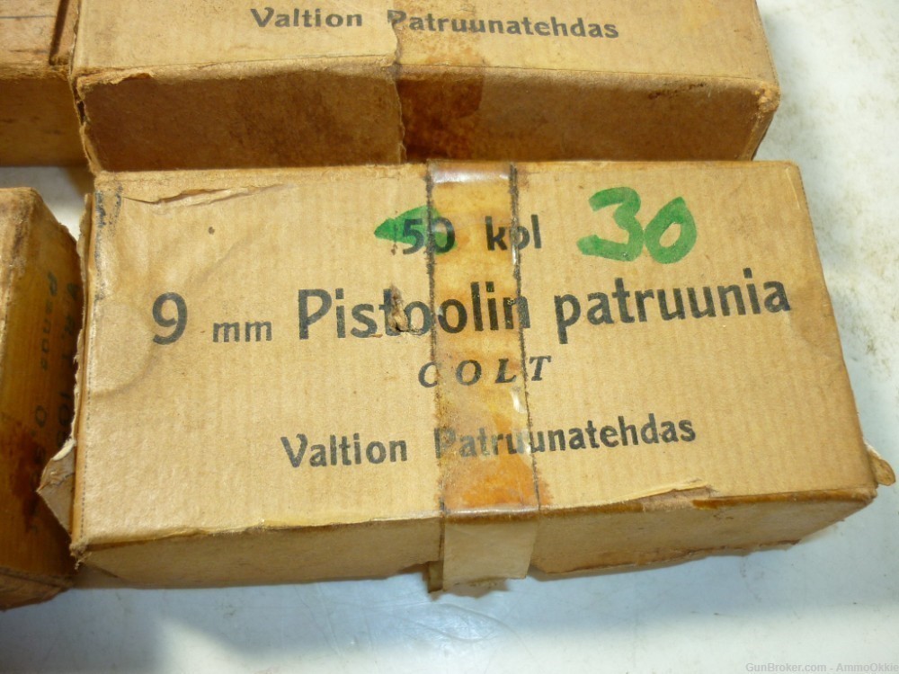 10rd - 1942 FINLAND 380 ACP - Pistoolin Patruunia Colt - WW2 380 Auto-img-2