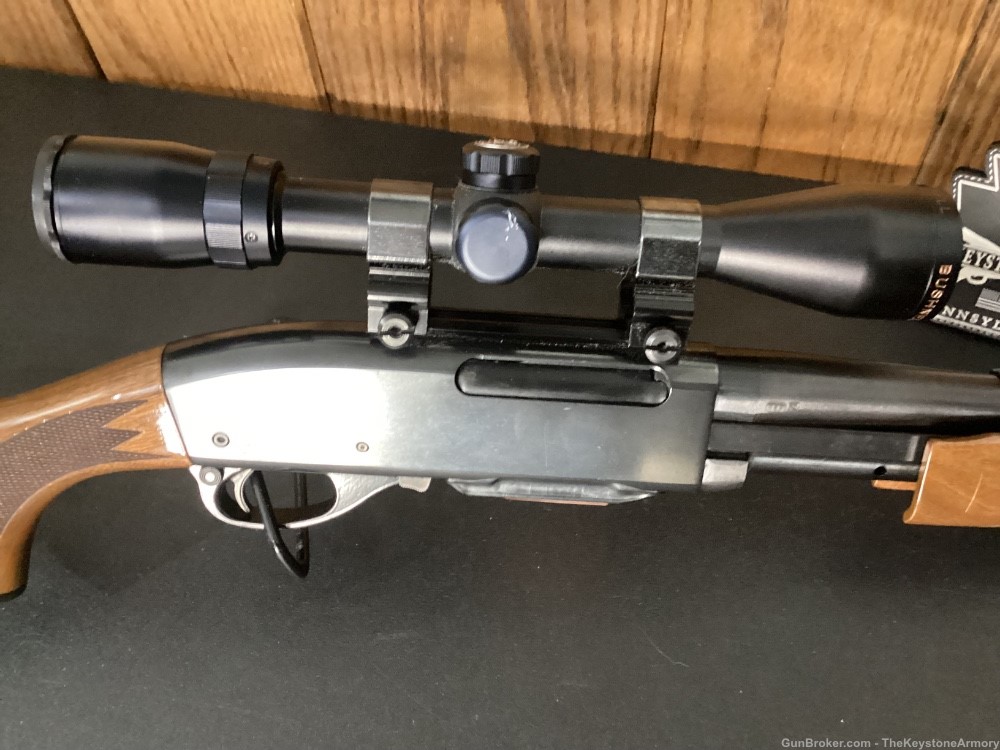 Remington 7600 270 win. Bushnell  scope pump action rifle-img-2