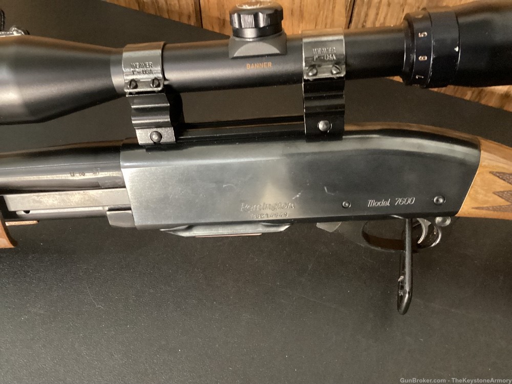 Remington 7600 270 win. Bushnell  scope pump action rifle-img-5