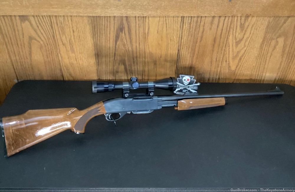 Remington 7600 270 win. Bushnell  scope pump action rifle-img-0