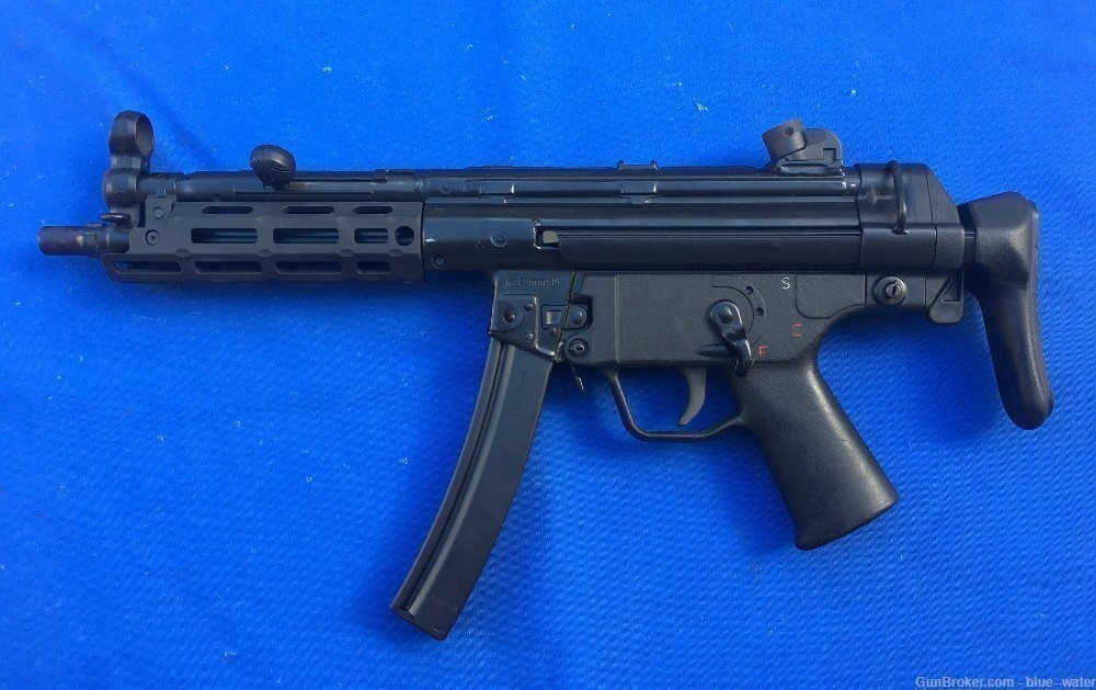 1986 H&K MP5 HK94 SBR HECKLER KOCH 9mm, HK-94 Upgraded to MP5 Format-img-0