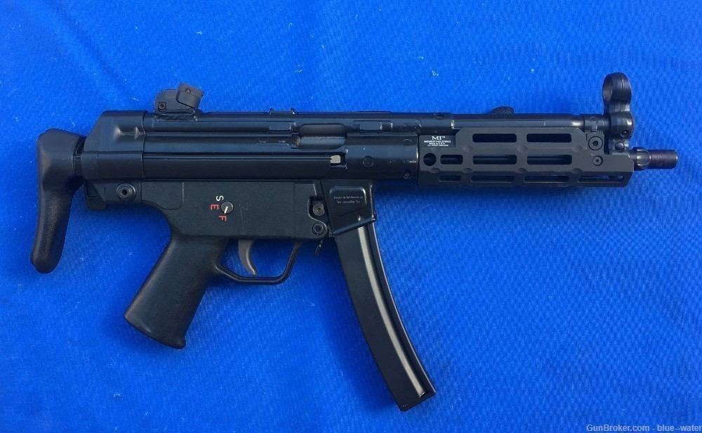 1986 H&K MP5 HK94 SBR HECKLER KOCH 9mm, HK-94 Upgraded to MP5 Format-img-1