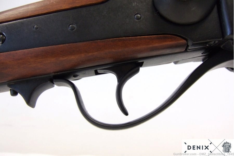 Civil War 1859 Sharps Carbine Black Finish Non Firing Replica Denix-img-2