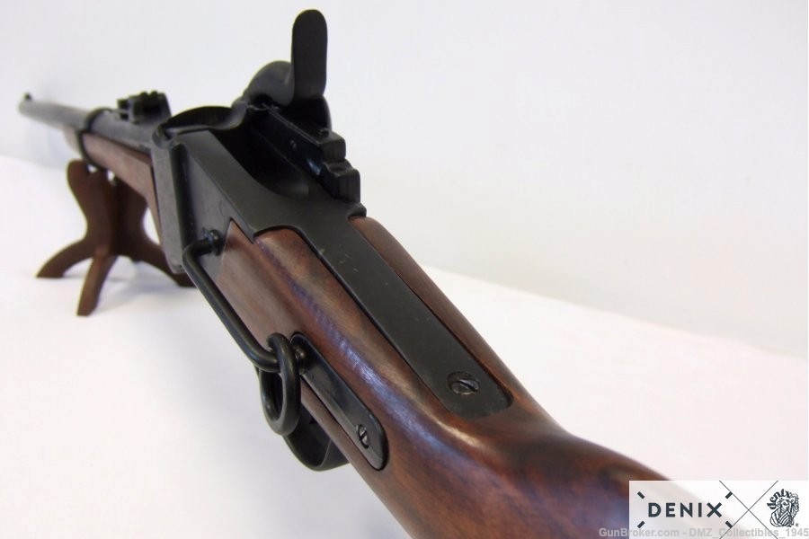 Civil War 1859 Sharps Carbine Black Finish Non Firing Replica Denix-img-6