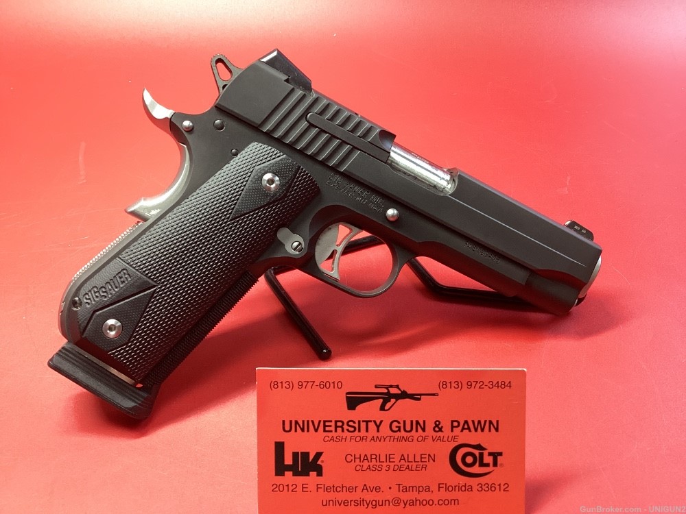 Sig Sauer 1911 Fastback Nightmare Carry , Commander , 45 ACP-img-2