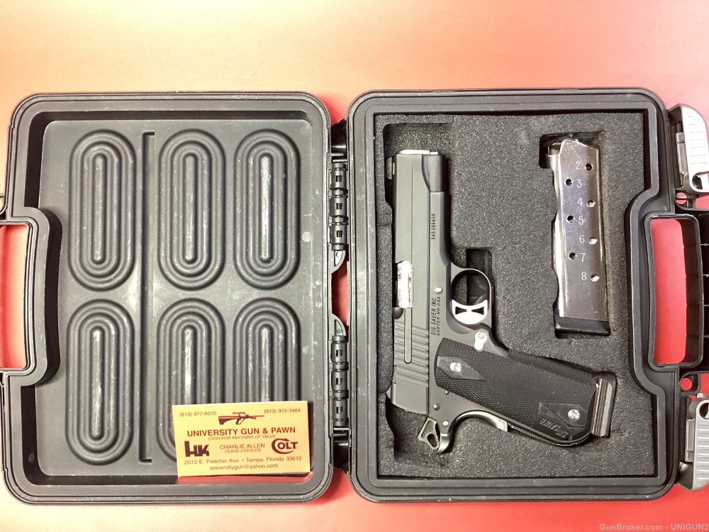 Sig Sauer 1911 Fastback Nightmare Carry , Commander , 45 ACP-img-15