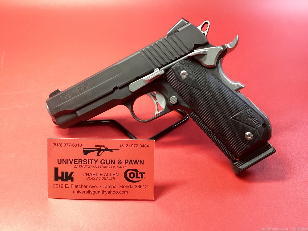 Sig Sauer 1911 Fastback Nightmare Carry , Commander , 45 ACP-img-3