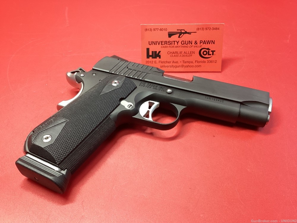 Sig Sauer 1911 Fastback Nightmare Carry , Commander , 45 ACP-img-9