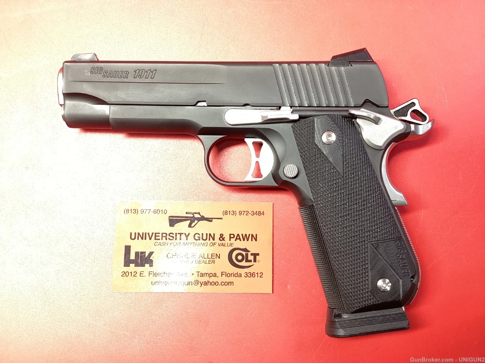 Sig Sauer 1911 Fastback Nightmare Carry , Commander , 45 ACP-img-11