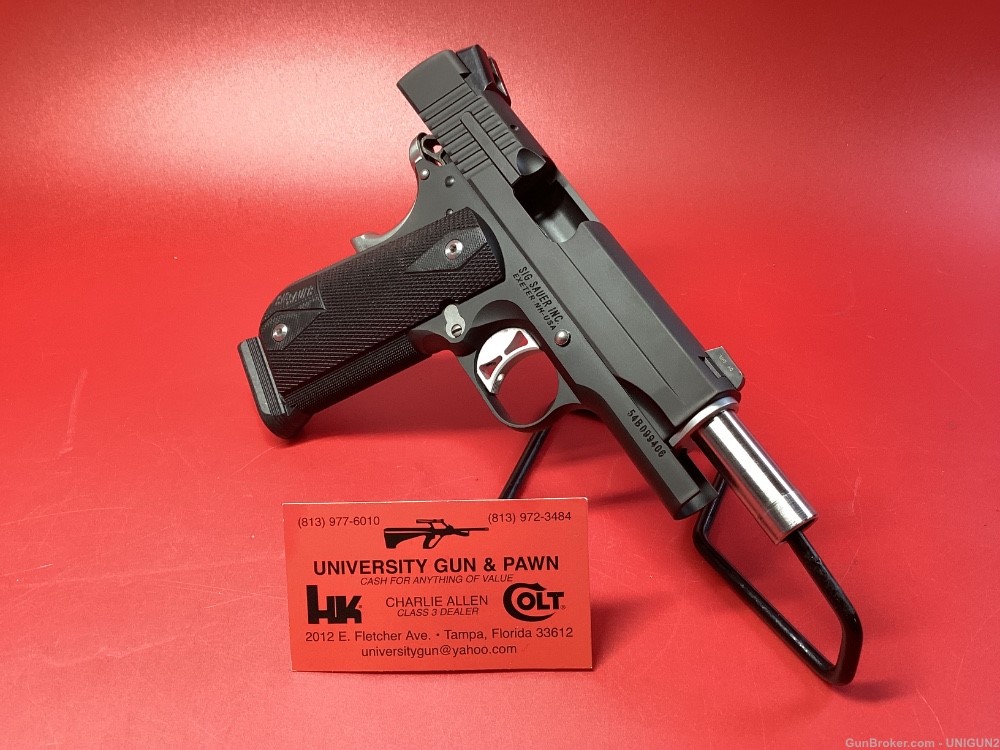 Sig Sauer 1911 Fastback Nightmare Carry , Commander , 45 ACP-img-6