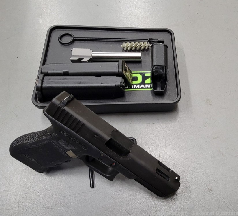 Glock 22C .40 S&W W/ .357 Sig Barrel Compensated Lasermax guide rod-img-0