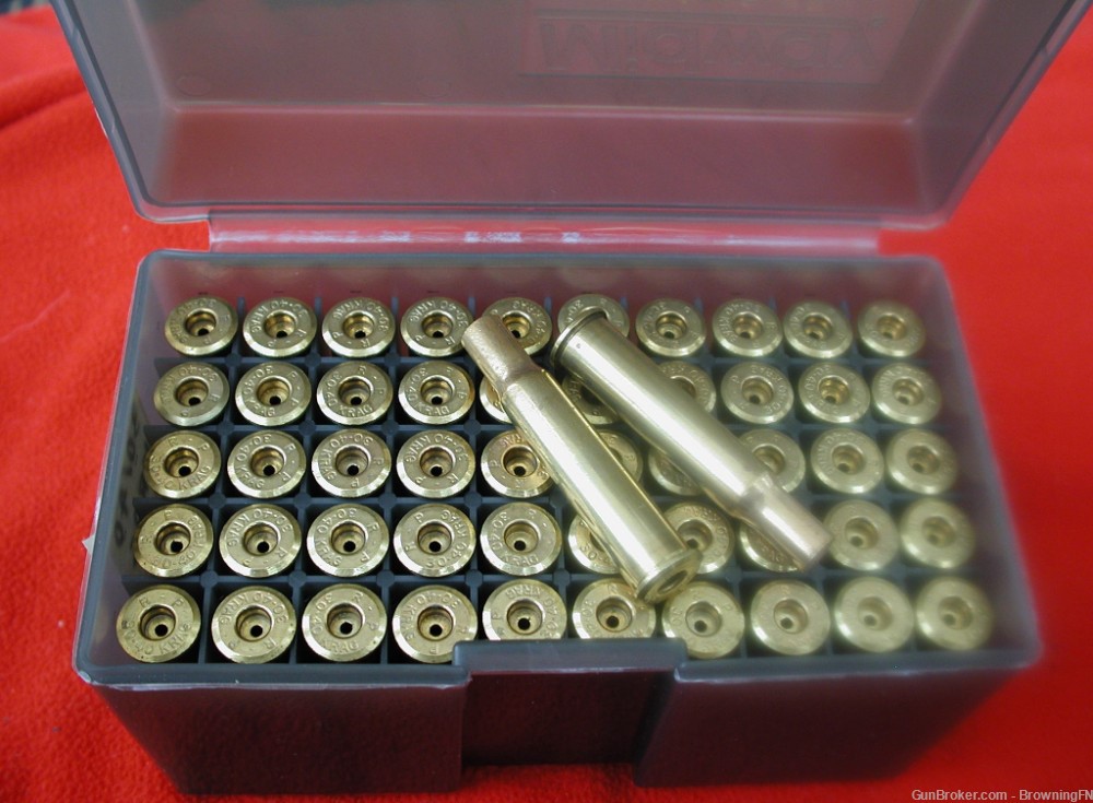 52 NEW .30-40 Krag  Remington Brand Brass Cases for Reloading-img-0