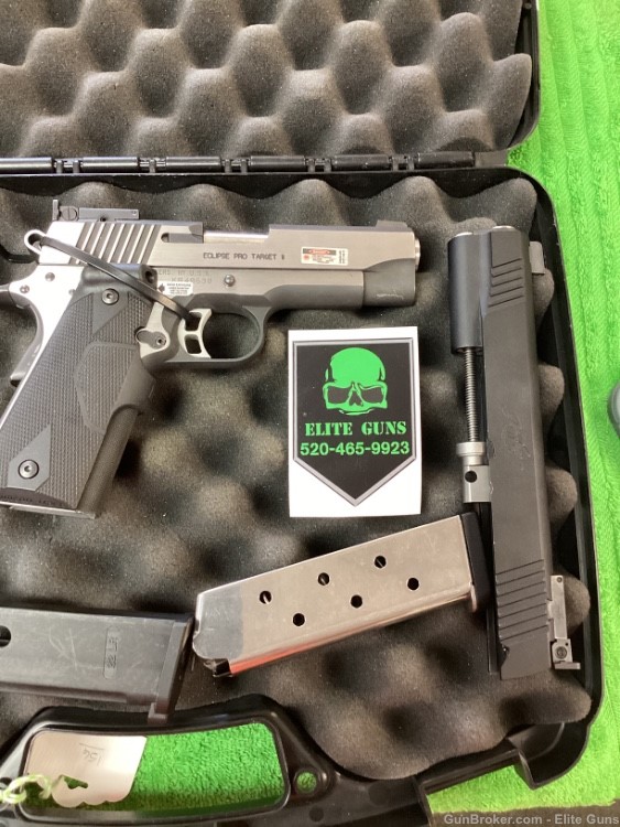 Kimber eclipse pro target 2 with laser grips and 22 conversion kit .45acp -img-13