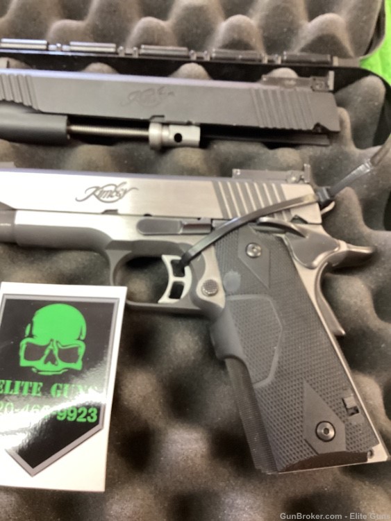 Kimber eclipse pro target 2 with laser grips and 22 conversion kit .45acp -img-2