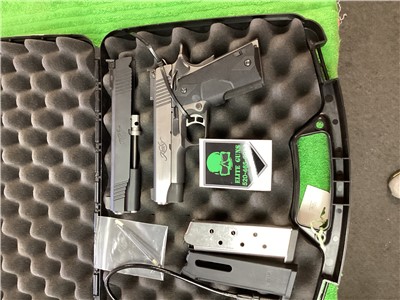 Kimber eclipse pro target 2 with laser grips and 22 conversion kit .45acp 
