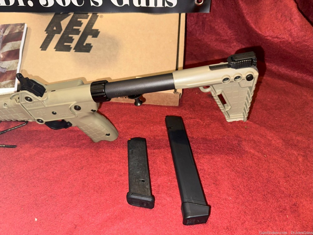 KEL-TEC SUB-2000 Glock Mag 9mm Tan-New-Must Go-Store Closing-img-1