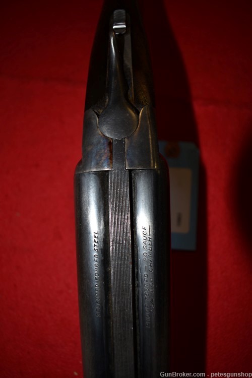 J. Stevens Arms Co. Model 5100 SxS Shotgun, 20 Ga. Nice, C&R, Penny Start!-img-10